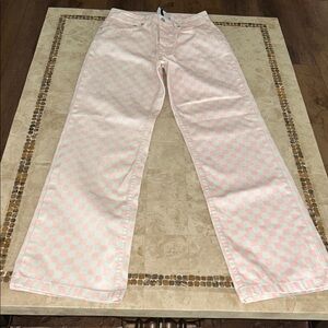 The Ragged Priest Spectre Checkered Jeans.‎